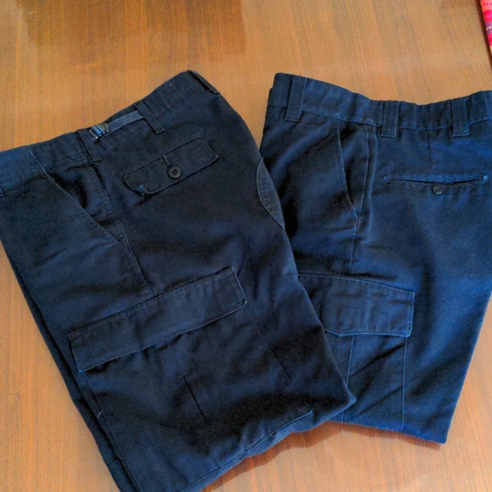 2 pairs of security officer style pants